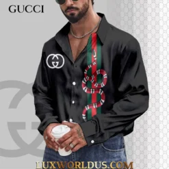 GUCCI Long Sleeve Button Shirt Limited Edition 2025 LUX-CCY-08ANXYZ8B