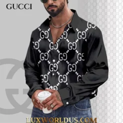 GUCCI Long Sleeve Button Shirt Limited Edition 2025 LUX-CCY-0RECO8AWV