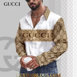 GUCCI Long Sleeve Button Shirt Limited Edition 2025 LUX-CCY-0VHPWS39O