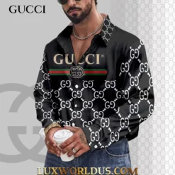 GUCCI Long Sleeve Button Shirt Limited Edition 2025 LUX-CCY-0RPXDOQ96