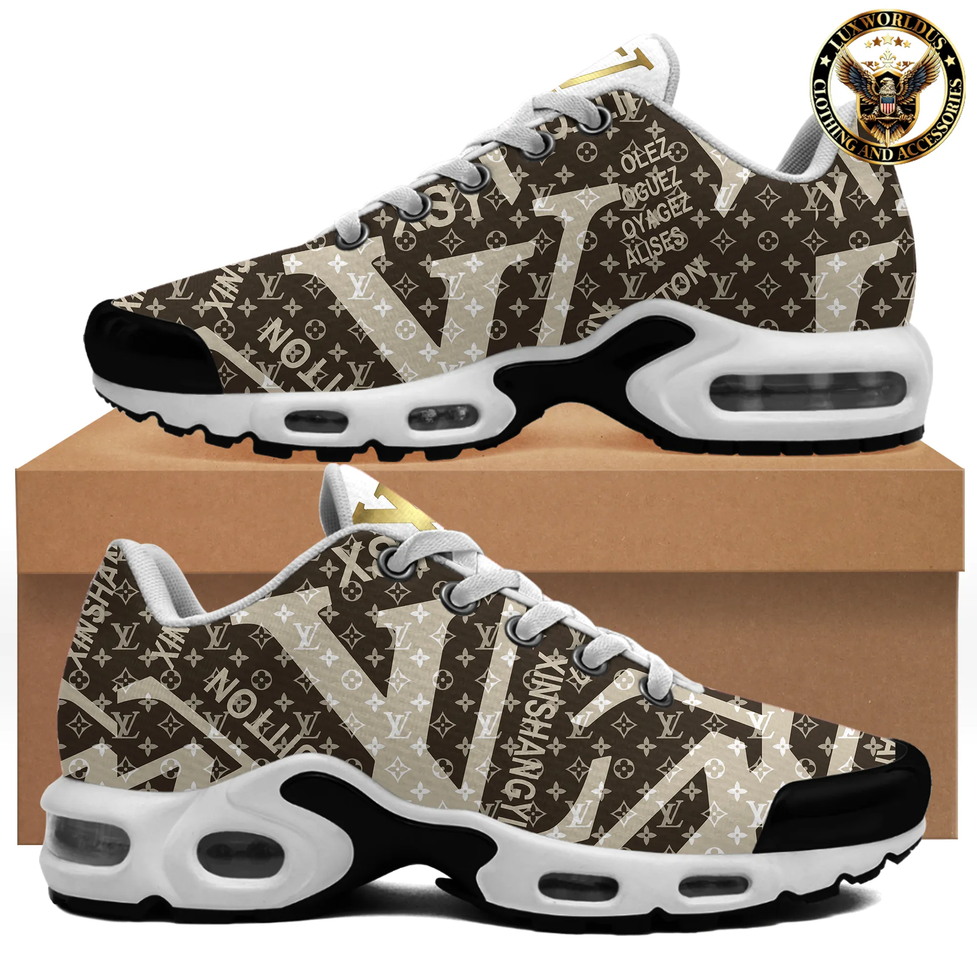 Premium LOUIS VUITTON x AIR MAX Shoes Sneaker LUX-A951-0000B0ODFMJB