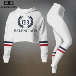 BALENCIAGA Premium Cropped Hoodie Leggings Set  LUX-CRF+DDK-SMA1KY8G