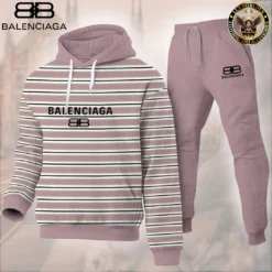 BALENCIAGA Premium Hoodie & Pants Set 2025 LUX-AF+CK-MUPNK0D0