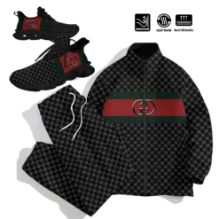 [Limited] GUCCI Fall Autumn Tracksuits x Max Soul Sneaker LUX-JK+DK-00PIPLI7GF