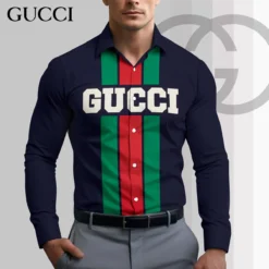 GUCCI Premium Long Sleeve Button Shirt LUX-CCY-ZFVSJD1H