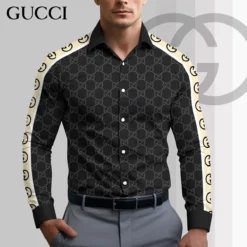 GUCCI Premium Long Sleeve Button Shirt LUX-CCY-GCXBFBWA