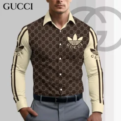 GUCCI Premium Long Sleeve Button Shirt LUX-CCY-LZ9SBD5H