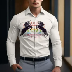 GUCCI Premium Long Sleeve Button Shirt LUX-CCY-XAQGFIQZ