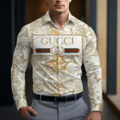 GUCCI Premium Long Sleeve Button Shirt LUX-CCY-BZXQFPFC
