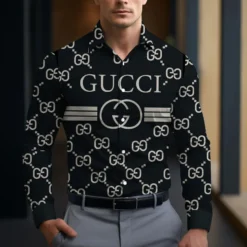 GUCCI Premium Long Sleeve Button Shirt LUX-CCY-6S8GIZZN