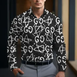 GUCCI Premium Long Sleeve Button Shirt LUX-CCY-XVUYNUDS