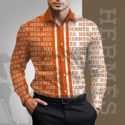 HERMÈS Premium Long Sleeve Button Shirt 2025 LUX-CCY-0000VXJJBURL