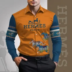 HERMÈS Premium Long Sleeve Button Shirt 2025 LUX-CCY-0000Y396PXTS