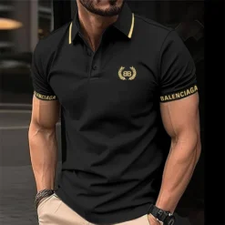 BALENCIAGA Limited Edition Polo Shirt Best Selling 2025 LUX-PO-0003HY3KVBG