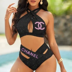 CHANEL Luxury Bikini 💖 Hot Summer 2025 LUX-YBIK2-0005SB1PGRO