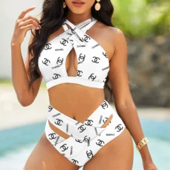 CHANEL Luxury Bikini 💖 Hot Summer 2025 LUX-YBIK2-000TMUYIDSA