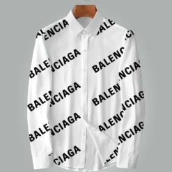 [NEW] Premium BALENCIAGA Long Sleeve Button Shirt MRS- CCY-0000WPEZDBUG