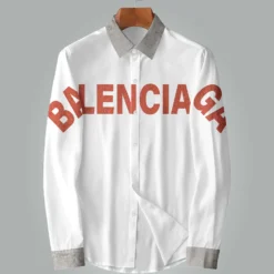 [NEW] Premium BALENCIAGA Long Sleeve Button Shirt MRS- CCY-0000WPEZDBUI