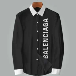 [NEW] Premium BALENCIAGA Long Sleeve Button Shirt MRS- CCY-0000WPEZDBUM