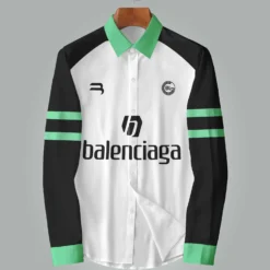 [NEW] Premium BALENCIAGA Long Sleeve Button Shirt MRS- CCY-0000WPEZDBUN