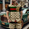 [NEW] Luxury GUCCI Hawaii Shirt & Short Summer 2025 LUX-BKGCY+STK-GC1327
