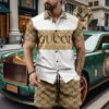 [NEW] Luxury GUCCI Hawaii Shirt & Short Summer 2025 LUX-BKGCY+STK-GC1331