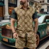 [NEW] Luxury GUCCI Hawaii Shirt & Short Summer 2025 LUX-BKGCY+STK-GC1329