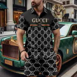 [NEW] Luxury GUCCI Hawaii Shirt & Short Summer 2025 LUX-BKGCY+STK-GC1322