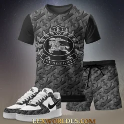 BURBERRY Limited Edition T-Shirt & Short Match AF1 Sneaker 2025 LUX-TX+STK+F40-0G8SPFWUJ