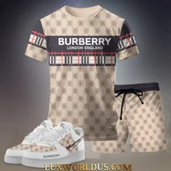 BURBERRY Limited Edition T-Shirt & Short Match AF1 Sneaker 2025 LUX-TX+STK+F40-01DEIVUJM
