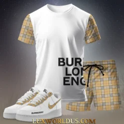BURBERRY Limited Edition T-Shirt & Short Match AF1 Sneaker 2025 LUX-TX+STK+F40-0A9CUZLK9