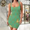 Premium GUCCI Tanktop Dress 💖 WOMEN 2025 LUX-DB-000P3PIXSRC