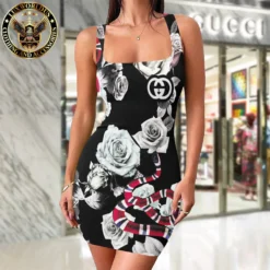 Premium GUCCI Tanktop Dress 💖 WOMEN 2025 LUX-DB-000QHVPRTXZ