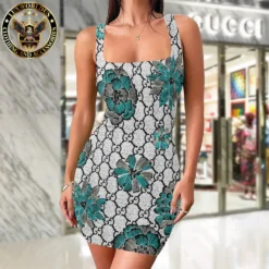 Premium GUCCI Tanktop Dress 💖 WOMEN 2025 LUX-DB-000GSN4Q6CO