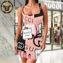 Premium GUCCI Tanktop Dress 💖 WOMEN 2025 LUX-DB-000GKRHG6RA