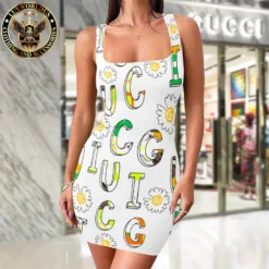 Premium GUCCI Tanktop Dress 💖 WOMEN 2025 LUX-DB-000DLMZQVPF