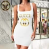 Premium GUCCI Tanktop Dress 💖 WOMEN 2025 LUX-DB-000T8FU3P06