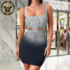 Premium GUCCI Tanktop Dress 💖 WOMEN 2025 LUX-DB-000JGKRBUMD