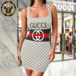 Premium GUCCI Tanktop Dress 💖 WOMEN 2025 LUX-DB-000SVYIKQPU