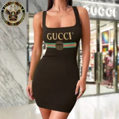 Premium GUCCI Tanktop Dress 💖 WOMEN 2025 LUX-DB-000IPCGZLWN