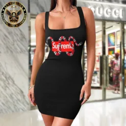 Premium GUCCI Tanktop Dress 💖 WOMEN 2025 LUX-DB-000CSG4M1YB