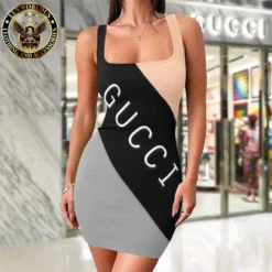 Premium GUCCI Tanktop Dress 💖 WOMEN 2025 LUX-DB-0006UXPJOGM