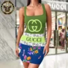 Premium GUCCI Tanktop Dress 💖 WOMEN 2025 LUX-DB-000NAV0M2DG
