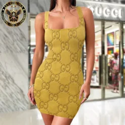 Premium GUCCI Tanktop Dress 💖 WOMEN 2025 LUX-DB-000UAIH1KCL