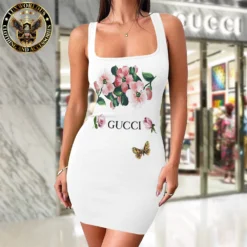 Premium GUCCI Tanktop Dress 💖 WOMEN 2025 LUX-DB-000B0U58IYH
