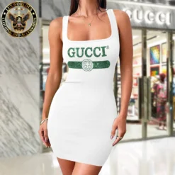 Premium GUCCI Tanktop Dress 💖 WOMEN 2025 LUX-DB-000UHEPRREO