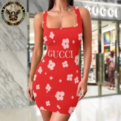 Premium GUCCI Tanktop Dress 💖 WOMEN 2025 LUX-DB-000KB7ZJZFM