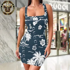 Premium GUCCI Tanktop Dress 💖 WOMEN 2025 LUX-DB-000GXEHZX9W