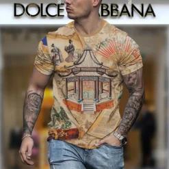 DOLCE & GABBANA Limited Edition T-Shirt Hot Trend 2025 LUX-TX-0AUDLADCV