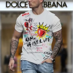DOLCE & GABBANA Limited Edition T-Shirt Hot Trend 2025 LUX-TX-0XCLHWDKE